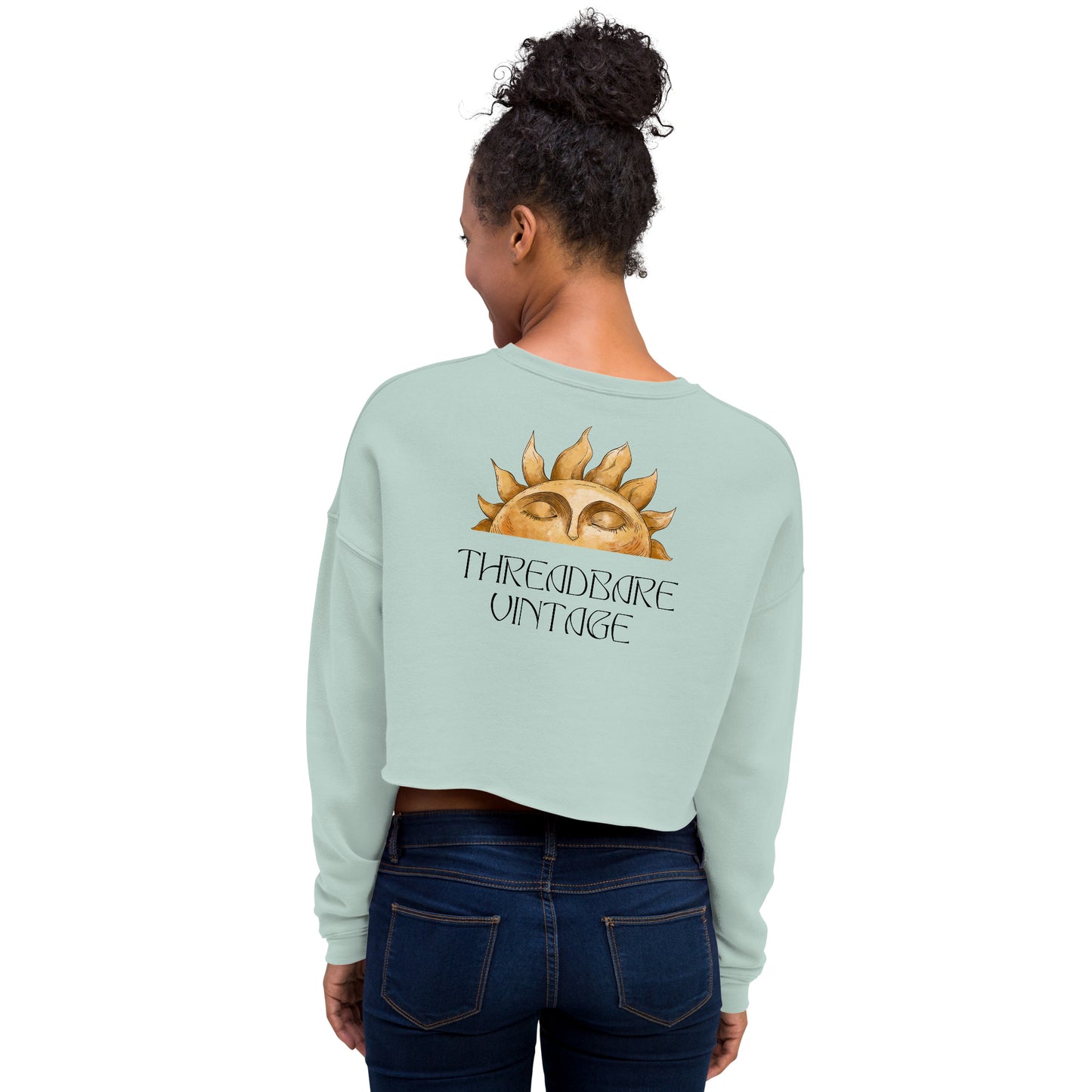 THREADBARE Collection | LOGO Crop Sweatshirt