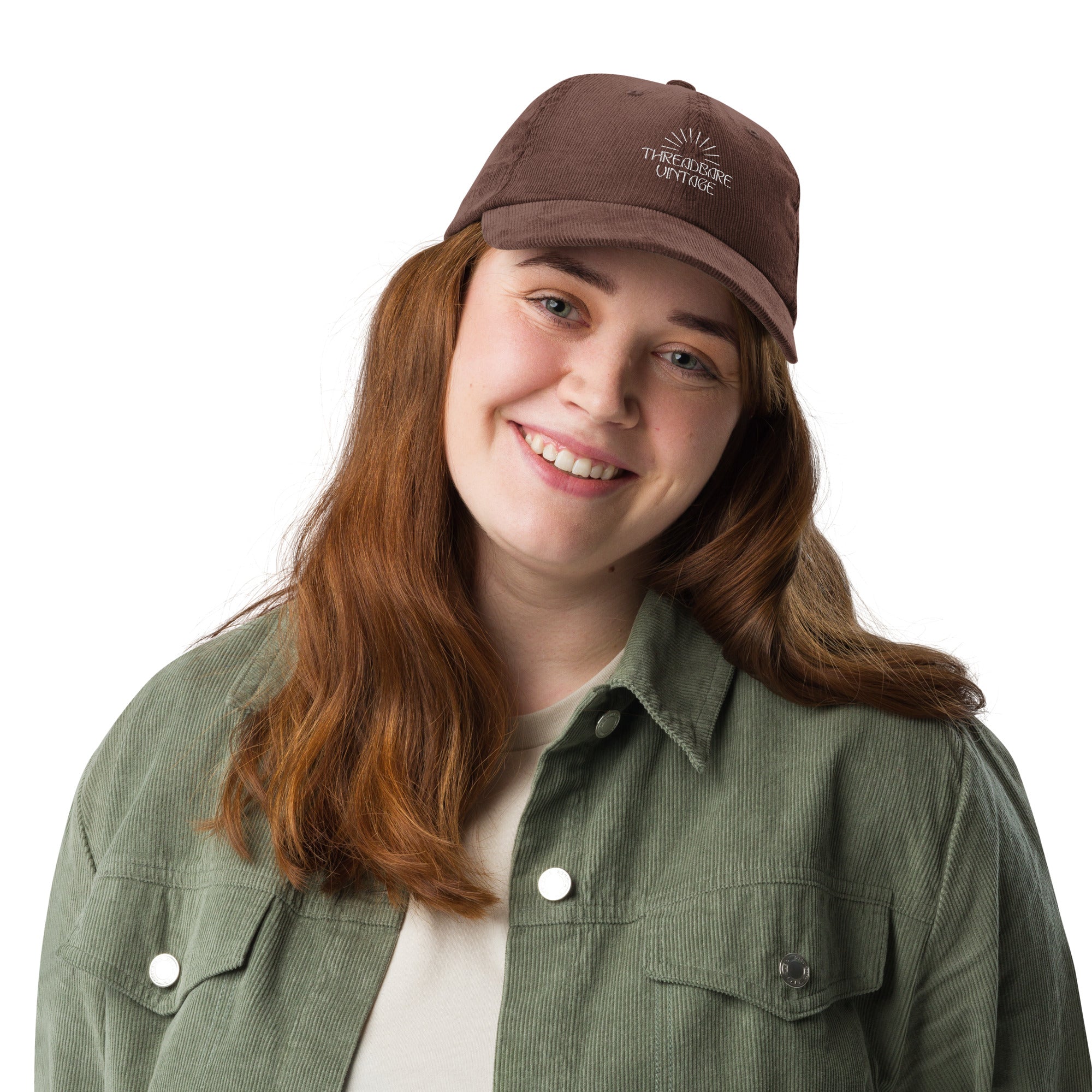THREADBARE Collection | Threadbare Vintage Logo Vintage Corduroy Cap